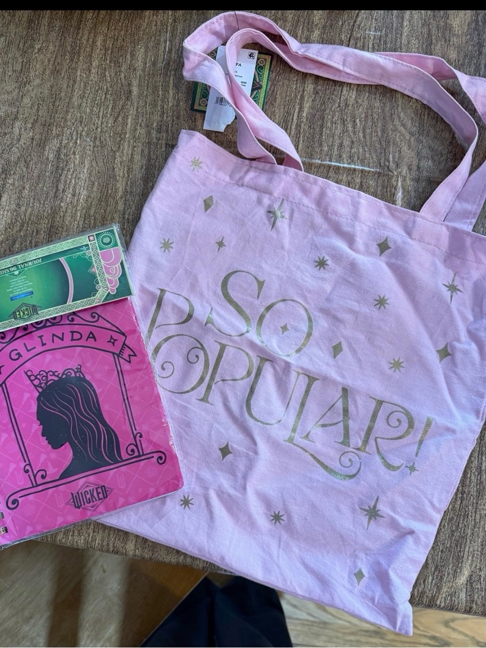 Wicked Journal and Pink Graphic Tote Bag - So Popular!